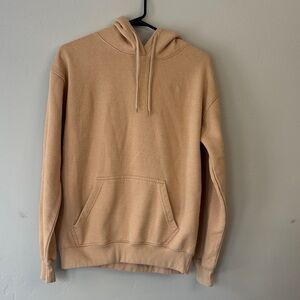Boohoo Mens Beige Hoodie